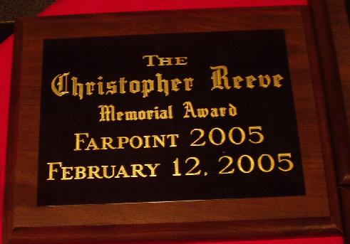 Chris Reeve memorial award