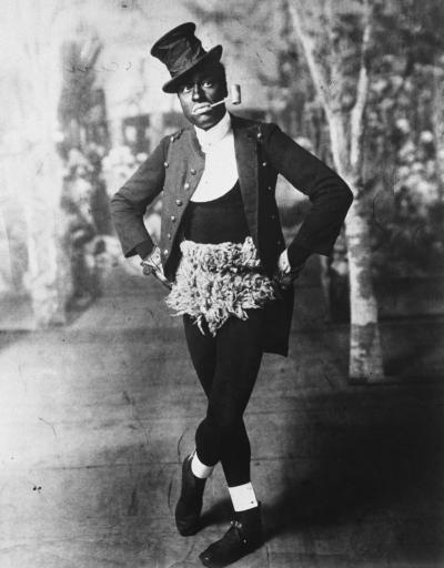 Bert Williams in the Ziegfield Follies 