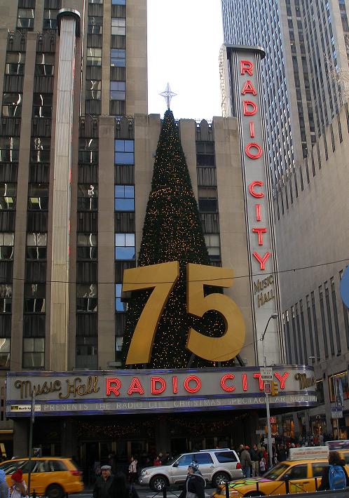 Radio City Music Hall celebrates Seventy Five Years.