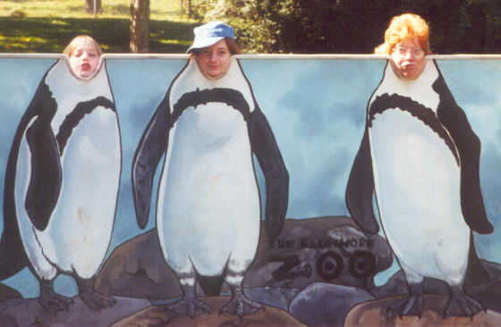 Miss and the girls at the Baltimore Zoo.