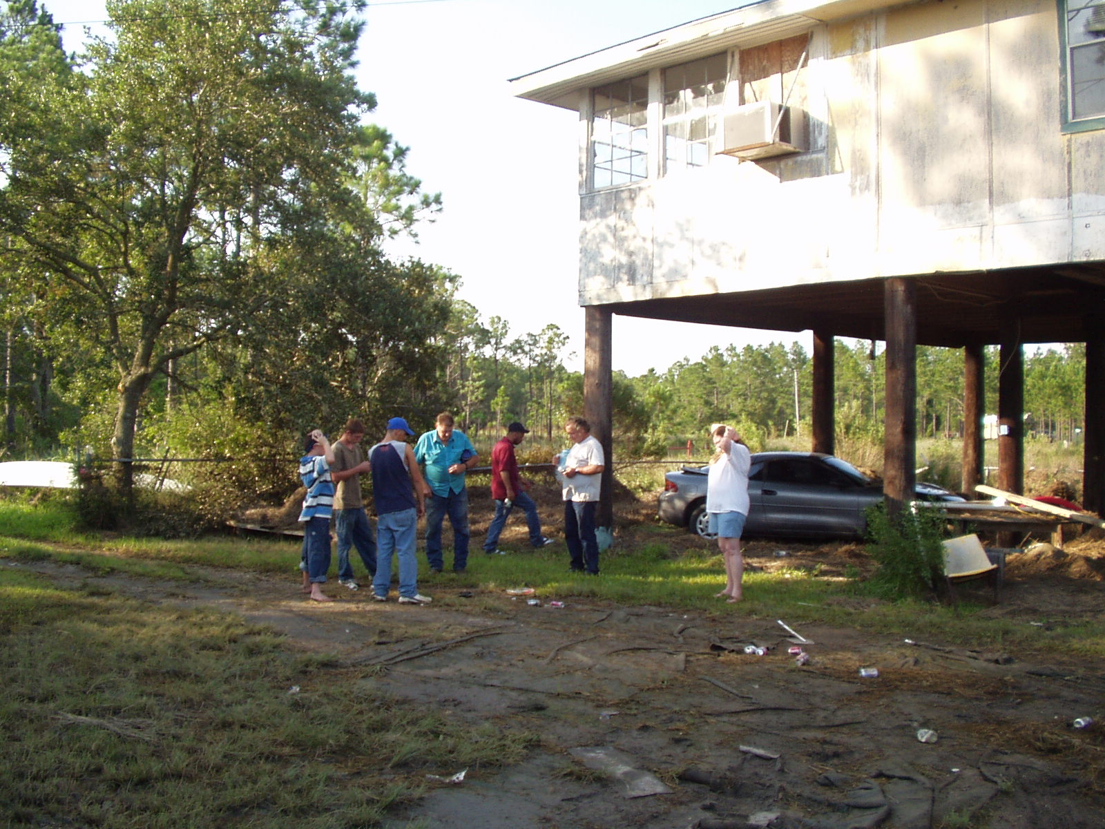 The Bayou Heron house is GONE!