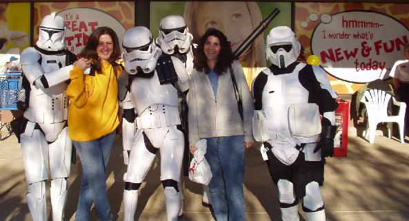 Two more women and the troopers