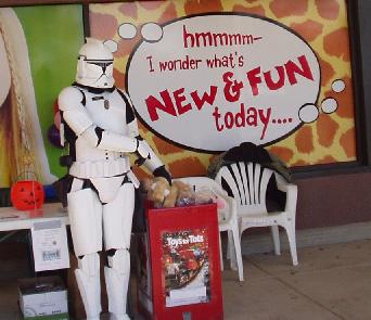 A stormtrooper has an idea